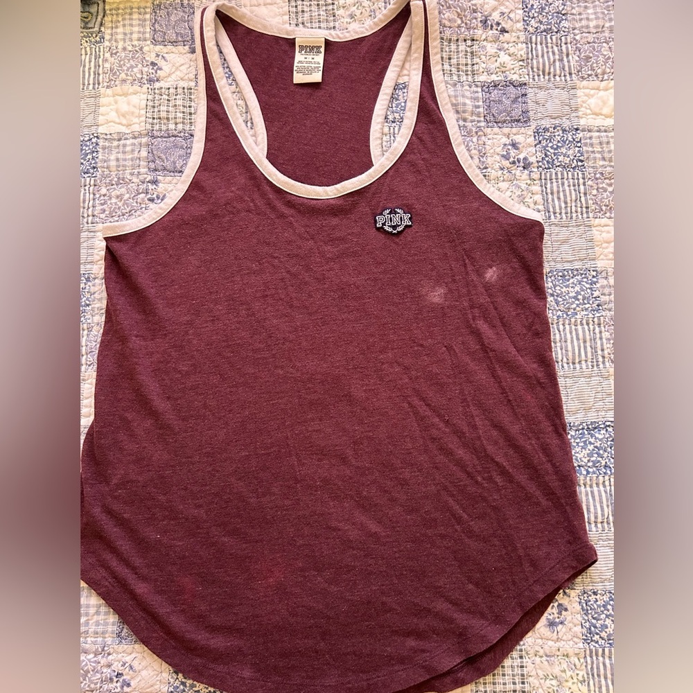 Victorias Secret Pink Women’s Racer-back Tank Top